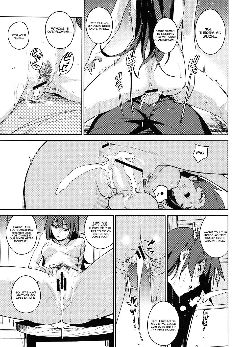 Bakemonogatari Dj - Hitagi Frog Chapter 1000 Page 26